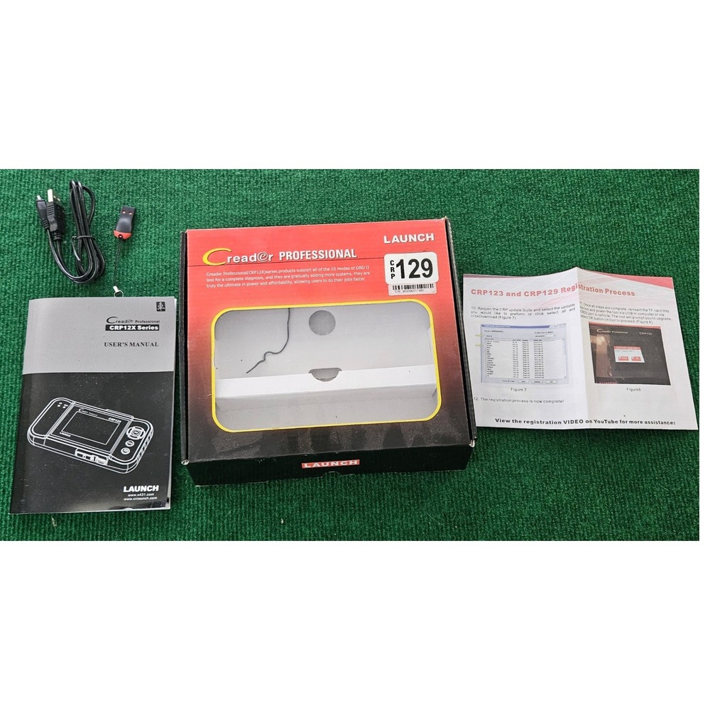 LAUNCH CRP Professional CRP129‎ Series OBD II Diagnostic Tool BOX & Access ONLY